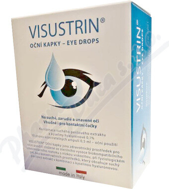 Visustrin Oční kapky 10 ampulí