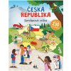 Teddies Velká samolepková knížka - Česká republika