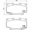 Sada brzdových platničiek, vždy 4 kusy v sade BREMBO P 83 069 (P83069)