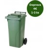Popolnica Odpadová nádoba 120L - Zelená
