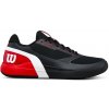 Pánska tenisová obuv Wilson Rush PRO 5 Black/Red EUR 46 2/3