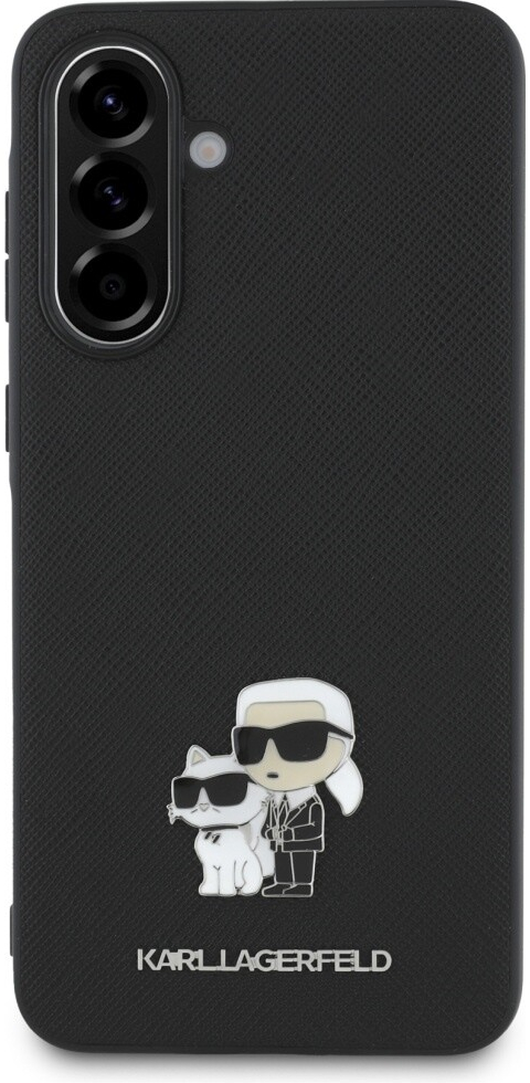 Karl Lagerfeld Saffiano Samsung Galaxy A56 5G čierny KF2347938