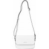 CINDY dámska crossbody koženková kabelka Biela