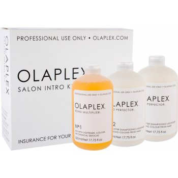 Olaplex Bond Multiplier No.1 Salon Intro Kit 525 ml Bond Multiplier No. 1 525 ml + Bond Perfector No.2 2 x 525 ml + dávkovač Dosing Dispenser darčeková sada