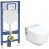 Súprava umývacia toaleta Geberit AquaClean Mera 146.200.11.1, podomietková konštrukcia Geberit Duofix 111.320.00.6