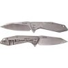 Ruike strieborný skladací turistický nôž Frame Lock nerezová oceľ P135-SF