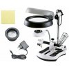 Verk 09163 držiačik s lupou-tretia ruka, 18× LED
