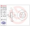 BREMBO Brzdový kotúč 08.3126.21
