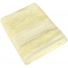 Bellatex Froté uterák Kamilka prúžok svetložltá, 50 x 100 cm