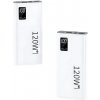 Fotověci Powerbanka Externí Nabíječka 120W 10000mAh Super Fast Charge Baterie iPhone Xiaomi Samsung Barva: Bílá