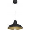 Luminex | Luster na lanku CLASS 1xE27/15W/230V čierna | LU4032