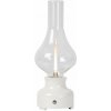 LUCIDE 74516/02/31 JASON stolná lampička V300mm LED 2W/122lm 3000K biela, nabíjateľná batéria, 3StepDIM
