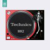Doto Design Skin SL-1200 / 1210 MK2 COLORS DVS Red