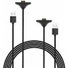 iPega SW2119A Nabíjací Kábel (3m, 2ks) pre JoyCon Ovládače Nintendo Switch 2 PG-SW2119A
