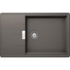 Granitový kuchynský drez SCHOCK Tia D-100LS - s excentrom, pod pracovnú dosku Farba: silverstone