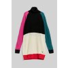 SVETER KARL LAGERFELD COLOUR BLOCK KNIT TUNIC MULTI