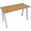 Hobis Pracovný stôl UNI A, 120x75,5x60 cm, dub/sivá