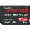 SanDisk 90870 Ultra II MS PRO Duo Video HD 8GB (V Originálním balení nikdy neotevřeno.)