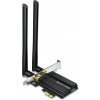 TP-LINK AX3000 Dual Band Wi-Fi 6 Bluetooth PCI Express Adapter SPEED: 2402 Mbps at 5 GHz + 574 Mbps at 2.4 GHz SPEC: 2× High G ArcherTX50E