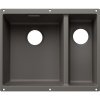 Blanco Subline 340/160-U Colour Unit Ľavý sivá vulkán 527819