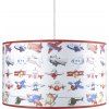 LAMPDAR Detský luster LIETADLA 1xE27/60W/230V SA0244 + záruka 3 roky zadarmo + záruka 3 roky zadarmo