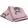 Fujian nan Detská deka Macko ružová