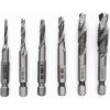 Závitové vrtáky 6 ks KD980 sivá