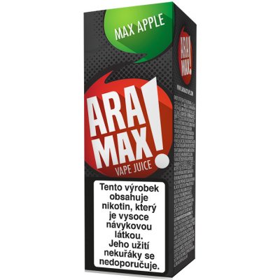 Aramax Max Apple 10ml Síla nikotinu: 3mg