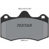 Sada brzdových platničiek kotúčovej brzdy TEXTAR 2497401