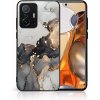 VSETKONAMOBIL 89144 MY ART Ochranný kryt pre Xiaomi 11T / 11T Pro GREY MARBLE (140)