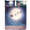 Gipetex Natural Dream 3D talianská obliečka 100% bavlna Christmas night - 220x200 / 2x70x90 cm