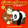Curious George at the Zoo (CGTV Touch-and-Feel Board Book) (H A Rey)(Leporelo)