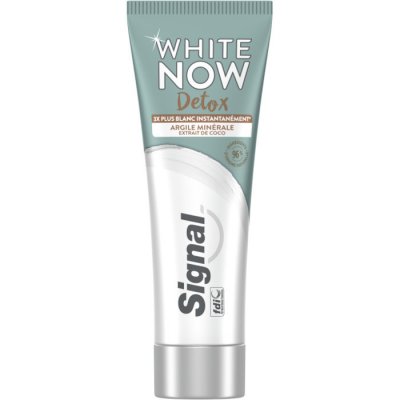 Signal White Now Detox Coconut bieliaca zubná pasta 75 ml