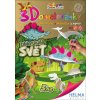 3D maľovanky Dinosaurí svet