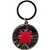 Red Hot Chili Peppers Asterisk Logo Silver Kľúčenka