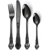24 dielna sada príborov SP 27323 Čierna