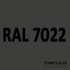 RAL 7022 akrylová auto farba lesklá alebo matná 1 liter + tužidlo + riedidlo (RAL7022 UMBRA GREY originálny odtieň akrylovej farby s lakom ( ČSN1441 ))