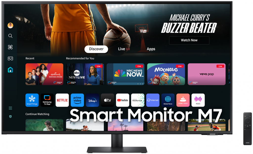 Samsung Smart Monitor M7 S43DM702UU