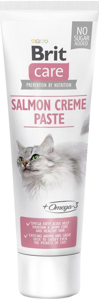 Brit Care Cat Paste Salmon Crème 3 x 100 g