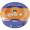 Verbatim DVD-R, Matt Silver, 43729, 4.7GB, 16x, cake box, 10-pack, bez možnosti potisku, 12cm, pro archivaci dat