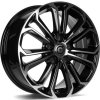 CARBONADO PANTHER hliníkové disky 6,5x16 5x108 ET45 BFP - Black Front Polished
