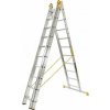 Rebrík trojdielny hliníkový ALVE Forte PROFI PLUS 3x10 2,98 m/6,57 m