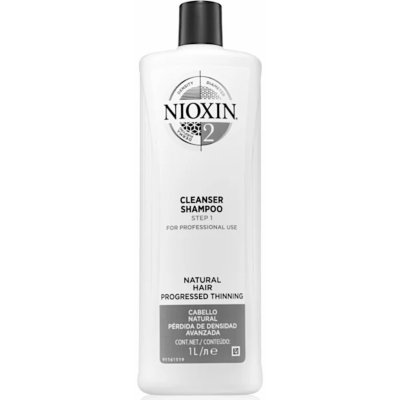 Šampón pre silne rednúce prírodné vlasy Nioxin System 2 Cleanser Shampoo - 1000 ml (81537226)