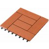 WPC dlaždice G21 Palmyra čerešňa 2,3 x 30 x 30 cm