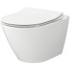 Závesné WC set ECO bez splachovacieho kruhu vr. WC dosky SZCZ1001680637