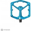 Crankbrothers Stamp 7 Large platformové pedále, modrá