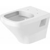 Duravit DuraStyle - Závesné WC, Rimless®, biela 2538090000
