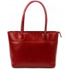 Červená kožená kabelka Florence 12-9