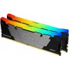 KINGSTON FURY Renegade RGB 64GB DDR4 3600MT/s / CL18 / DIMM / Black / Kit 2x 32GB KF436C18RB2AK2/64