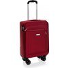 AVANCEA Textilný cestovný kufor GP8170 Red 4W červený S 58x38x24 cm